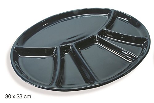 My Drop Shopping ASSIETTE À FONDUE OVALE A & C104741 F BLEU 8026758035479 (8026758035479)