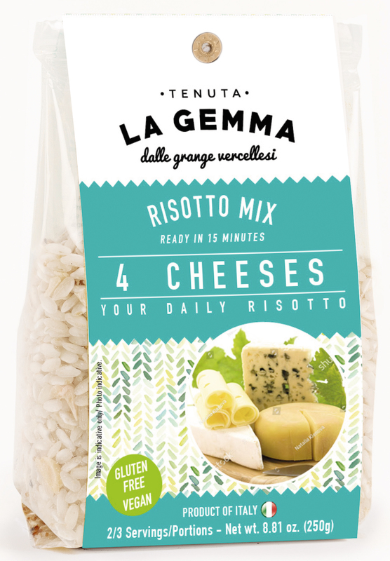 la gemma RISOTTO 4 FROMAGES la gemma code EAN 8027498025591 