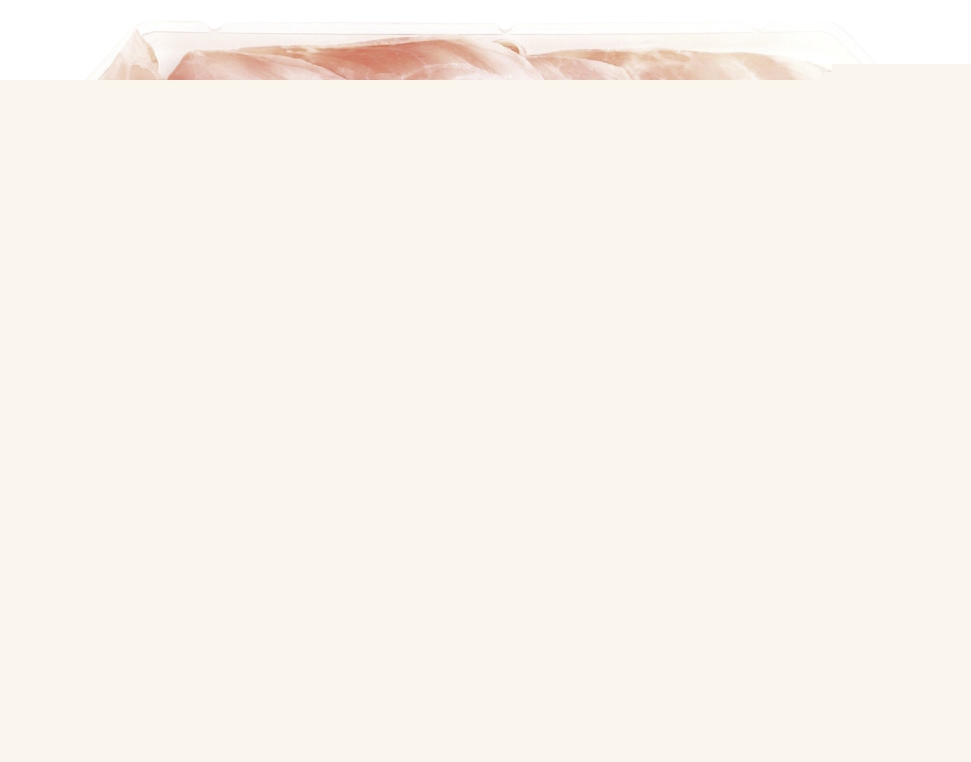 Chiffonnade de jambon cuit nature Negroni