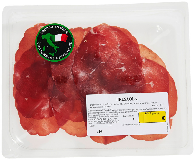 FE BRESAOLA BIO NEGRONI