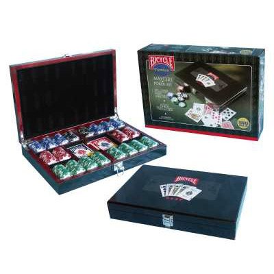 Set completo 300 Fiches Poker Masters Set Bicycle