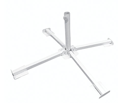 2179303 base pliante de parasol, blanc
