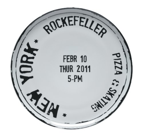 Bitossi Home MCA 2 Assiette à Pizza en Porcelai...