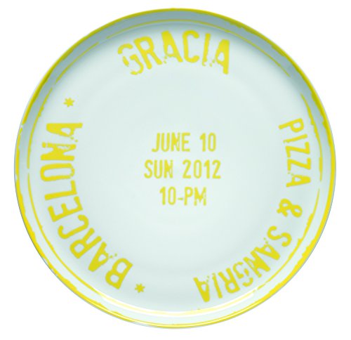 Bitossi Home MCA 6 Assiette à Pizza en Porcelai...