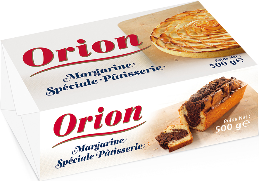 ORION MARGARINE SPÉCIALE PÂTISSERIE code EAN 8030141050710 