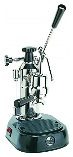 La Pavoni Enq machine à café espresso manuelle réservoir 0.8 litres puissance 1000 w inox/noir 8030910024515 (8030910024515)