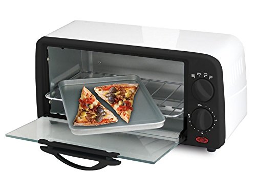 Mini-four électrique 5 l blanc/noir 650 W