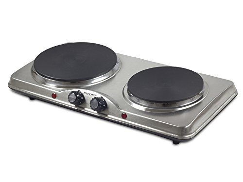 Réchaud électrique avec double plaque de cuisso...