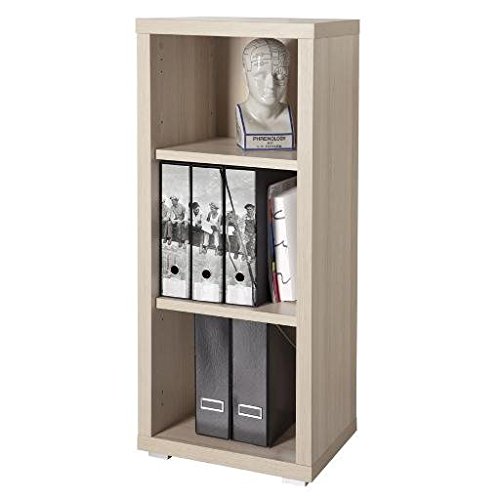 Étagère modulaire trois compartiments étroite s...