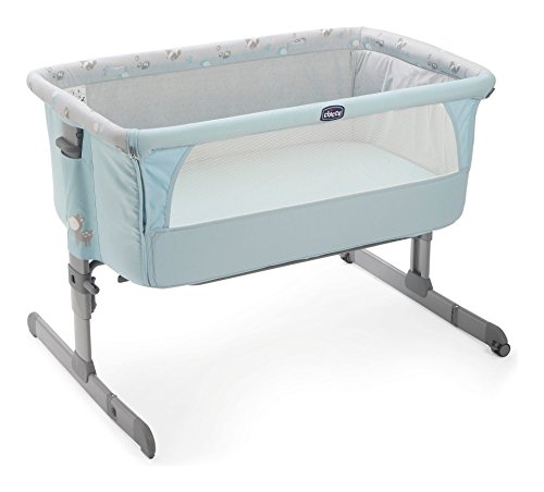 Berceau Chicco Next2Me agganciabile au lit Bleu