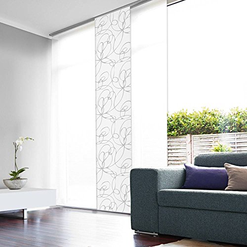 Madeco - Panneau Japonais Tamisant Blanc Design...