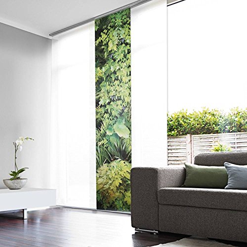 Madeco - Panneau Japonais Tamisant Blanc Dévoré...