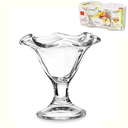 Lot de 2 Coupes à Glace Dessert Bols Coupelles ...