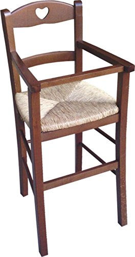 SIC CHAISE HAUTE CHAISE HAUTE BÉBÉ C/PROTECTION NOIX ASSISE PAILLE 8033003302903 (8033003302903)