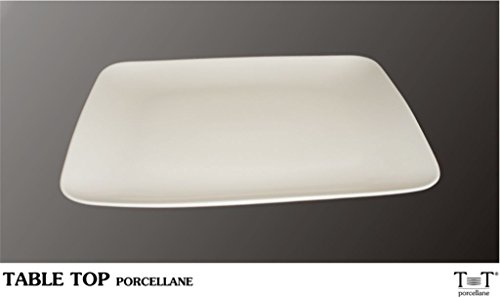 ASSIETTE PLATE PORCELAINE KYOTO CM.29 X 23 X 2 CM