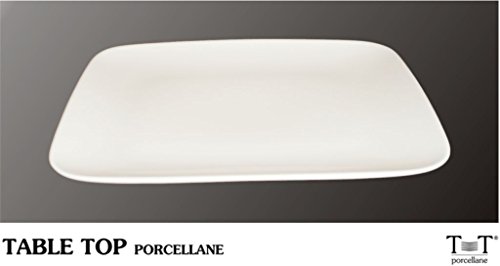 ASSIETTE DESSERT PORCELAINE PK 22 X 17,5 X 1,8 CM