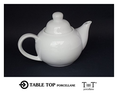LT.0,8 THÉIÈRE PORCELAINE BLANC