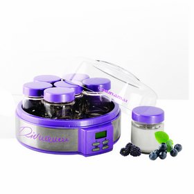 Diunamai DIUNAMAI Yaourtière avec 7 Pots wd-801 Ambre Ametista 8033638372272 (8033638372272)