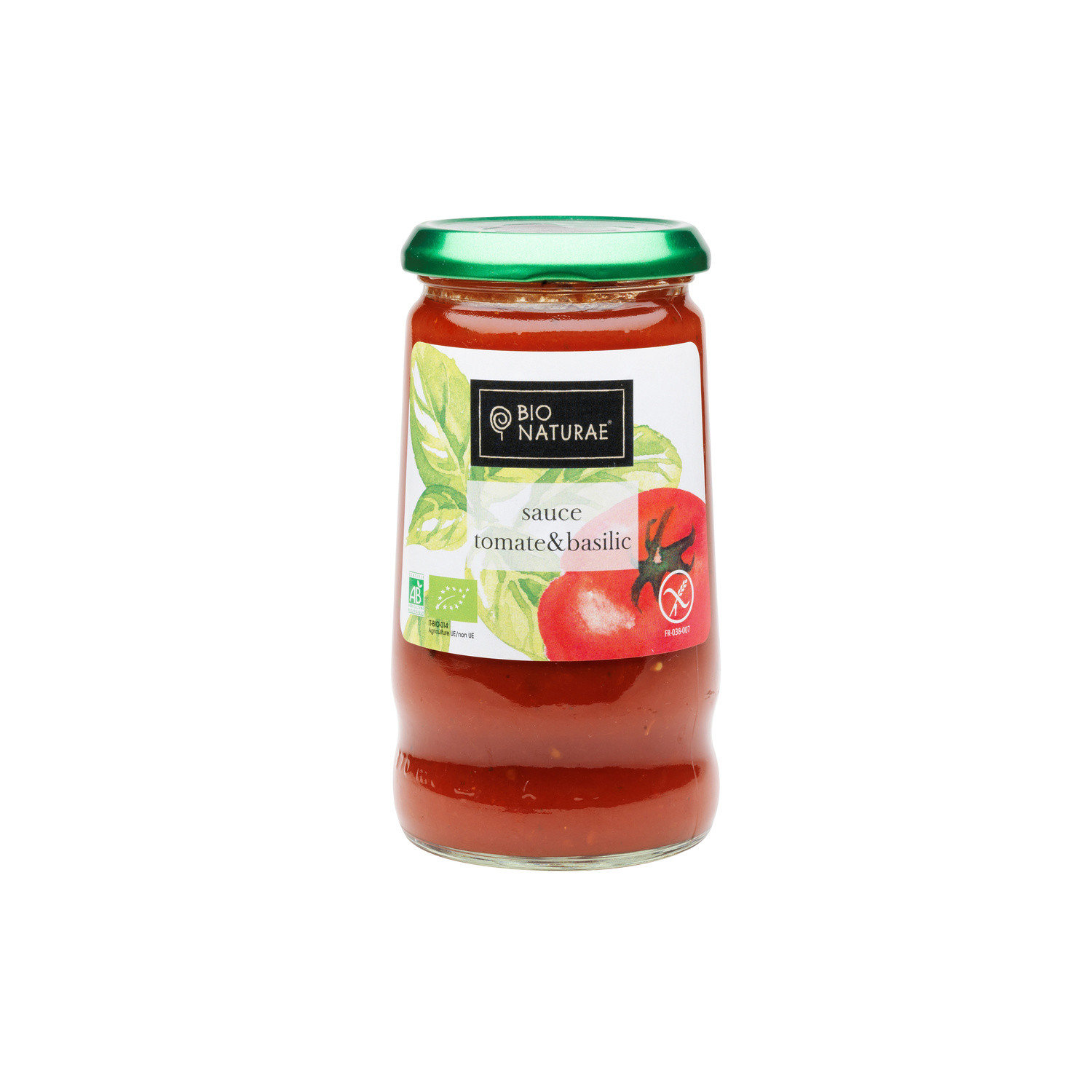 Sauce Tomates & basilic Bio BIONATURAE