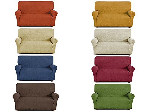 Euroricami Viterbo Canapé 2 places Tissu élastique couleur de votre choix 8051414740503 (8051414740503)