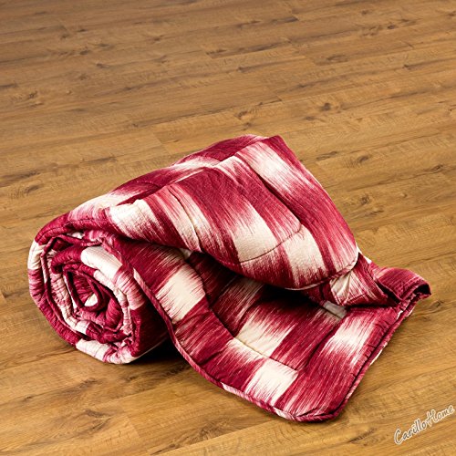 Couette Super Soft Taj 2 places bordeaux