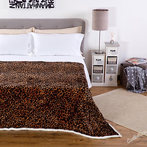 Couette moelleuse Leo 2 places Beige scuro