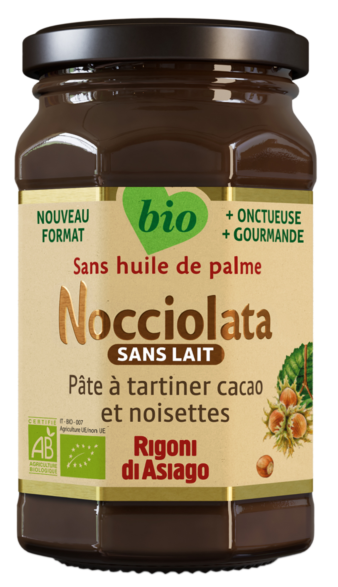 PÂTE À TARTINER CACAO ET NOISETTES BIO