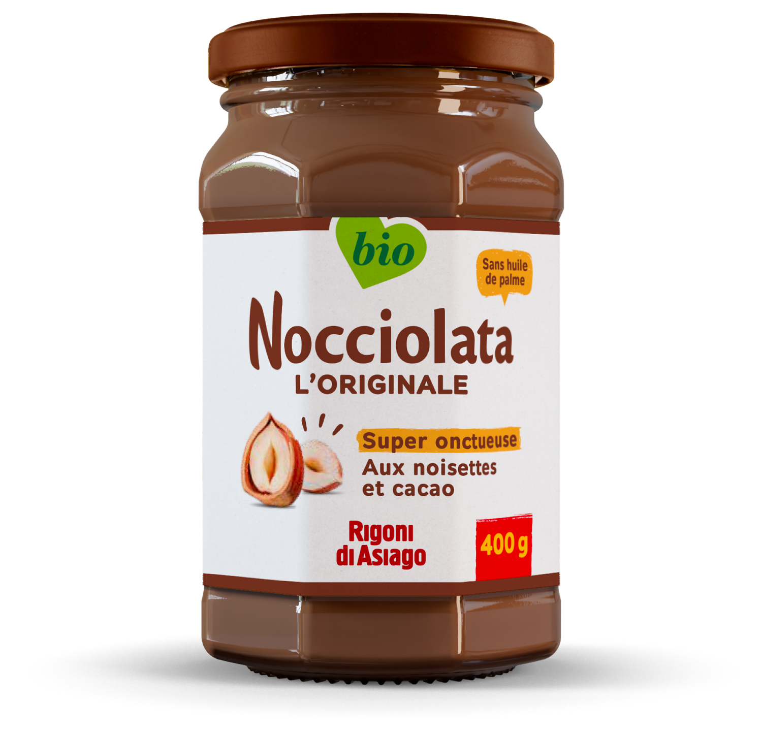  PATE A TARTINER NOCCIOLATA BIO RIGONI DI ASIAGO code EAN 8052575092739 