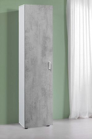 Armoire polyvalente avec 1 porte battante et 3 ...