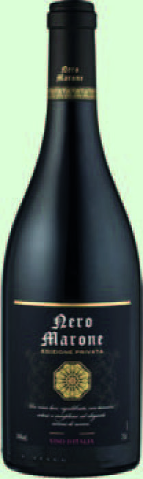  VIN ITALIEN ROUGE "NERO MARONE" code EAN 8052783850299 