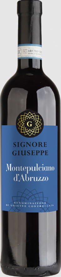 SIGNORE GIUSEPPE DOC MONTEPULCIANO D'ABRUZZO code EAN 8052783850527 