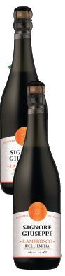 VIN PÉTILLANT ITALIEN LAMBRUSCO IGT DELL’ EMILIA “SIGNORE GIUSEPPE” 8052783850534 