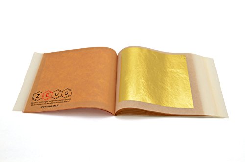Feuille d'or 24 carats-triple-épaisseur transfe...