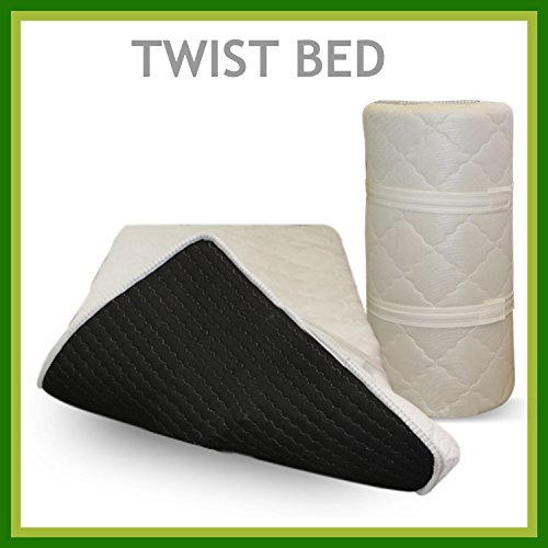 Matelas d'appoint en mousse polyuréthane lit d'appoint ou lit d'invité | Twist Bed 80x195 cm 8053629376980 EvergreenWeb Matelas d'appoint en mousse polyuréthane lit d'appoint ou lit d'invité | Twist Bed 80x195 cm 8053629376980 EvergreenWeb