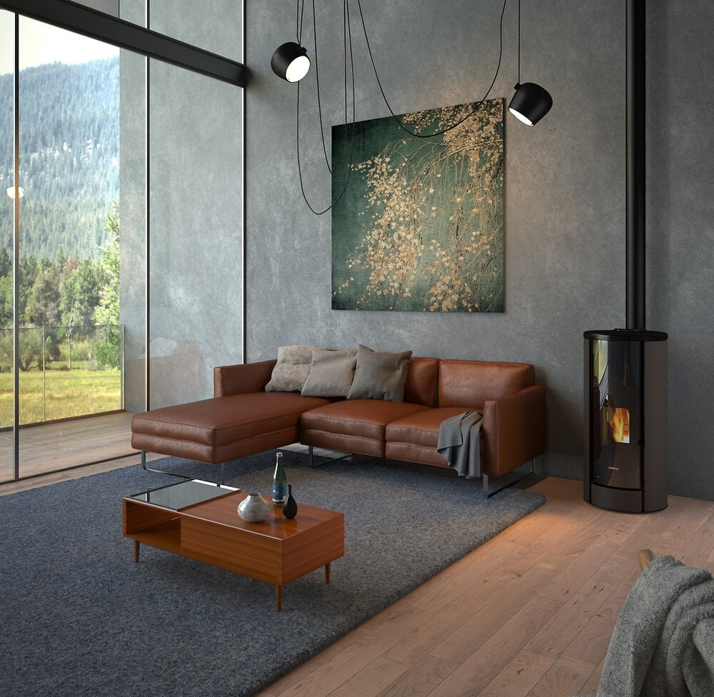 FREEPOINT Poêle à pellets - Etanche - 9.1kW - Wifi - Breeze code EAN 8053859012702 