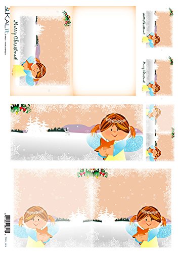 Accademia del Decoupage Accademia del Craft sales 32 x 45 cm Rose Angel Papier de soie Multicolore code EAN 8055112387428 