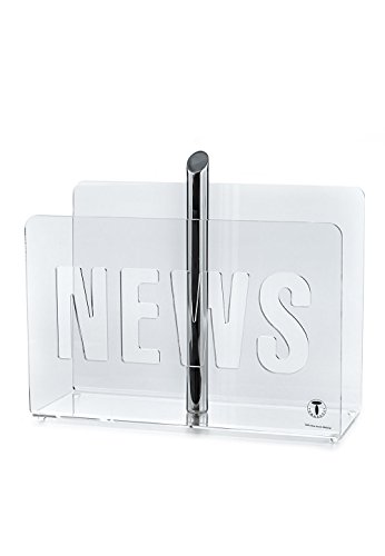 Tomasucci Contemporary Living Porte-revues News transparent 8055348541045 (8055348541045)
