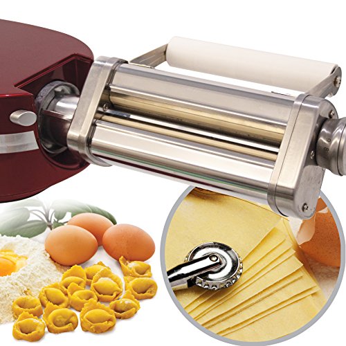 Accessoires tire-pâtes et laminoir à pâtes pour pétrin professionnel emilia 8056364610739 Spice