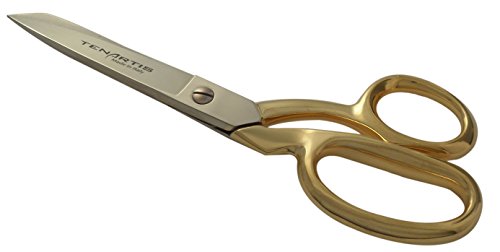 164 ciseaux couture dorés 20 cm - fabriqué en i...