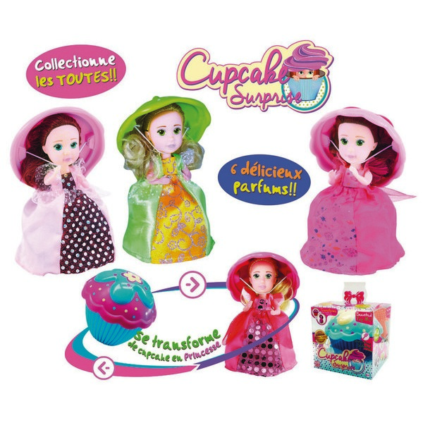 cupcake CUPCAKE SURPRISE POUPÉE PARFUMÉE code EAN 8056379014287 
