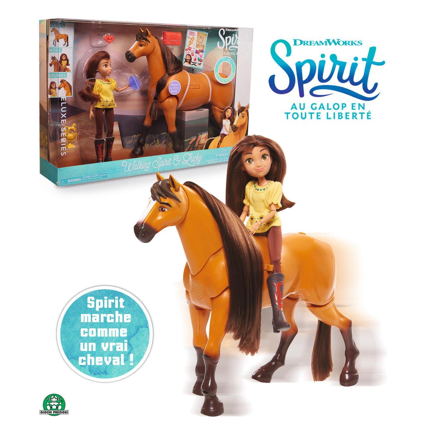 Coffret Spirit qui marche avec poupée et access...