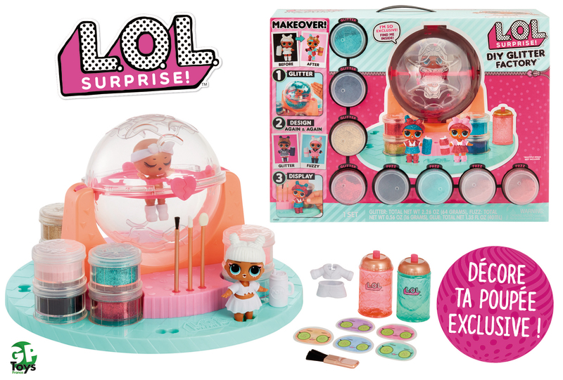 L.O.L. SURPRISE - DIY GLITTER FACTORY LOL