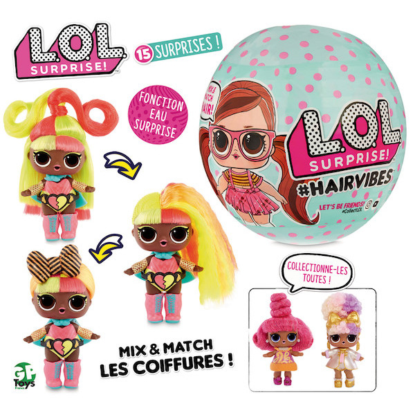 GPTOYS L.O.L. Surprise - #Hairvibes code EAN 8056379089988 