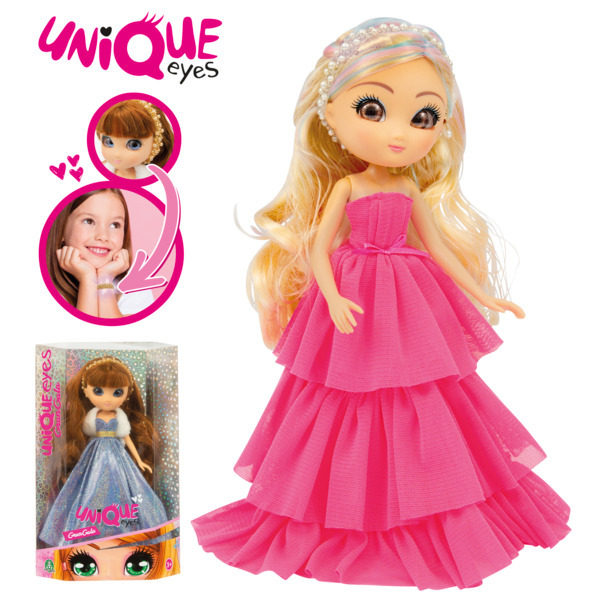 Poupée Unique Eyes robe de gala 8056379134787 UNIQUE EYES