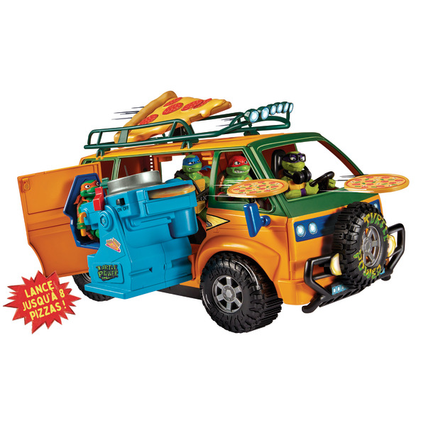 Camion pizza Tortues Ninja