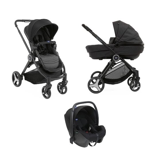  Chicco Pack poussette Trio Best Friend Plus Comfort I-size pirate black  code EAN 8058664173563 