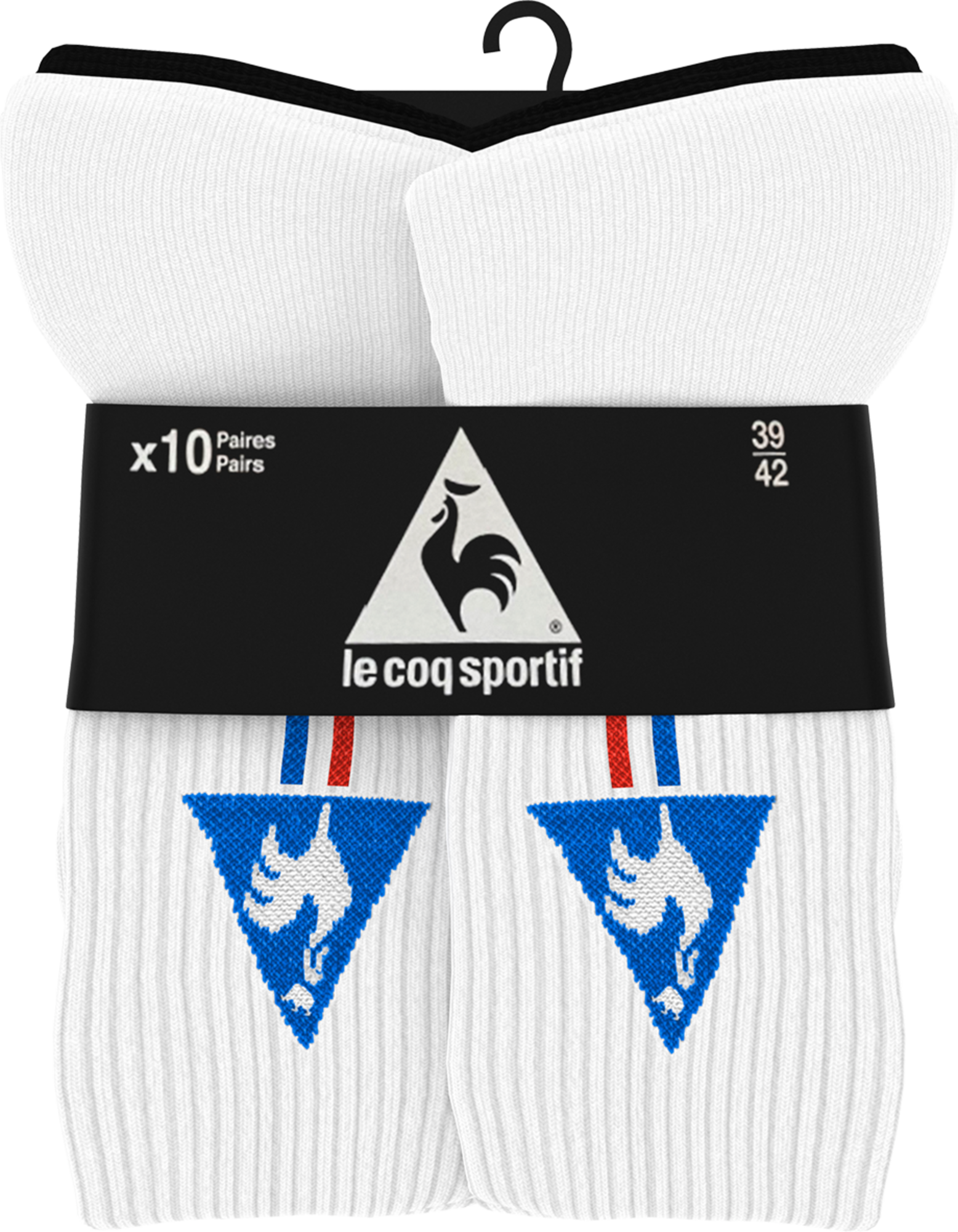 DIADORA / LE COQ SPORTIF LOT DE 10 PAIRES DE CHAUSSETTES SPORT HOMME code EAN 8059003032909 