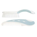 NUK Brosse & Peigne blanc et turquoise code EAN 80601065 