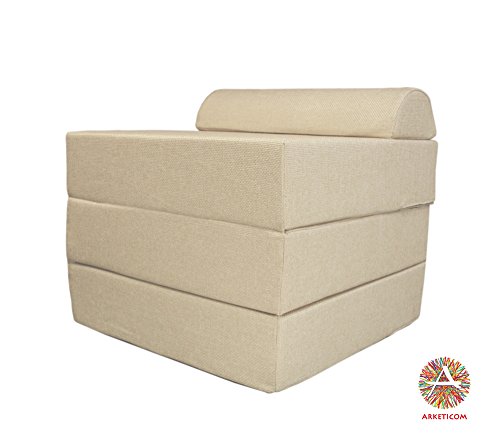 Arketi-com Arketicom Exceptionnelle Lit Pouf SLEEPING CUBE Le Pouf qui se Transforme en ... 8068080706900 (8068080706900)