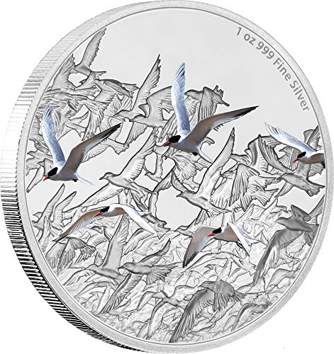 ARCTIC TERN Great Migrations 1 Oz Silver Coin 2...